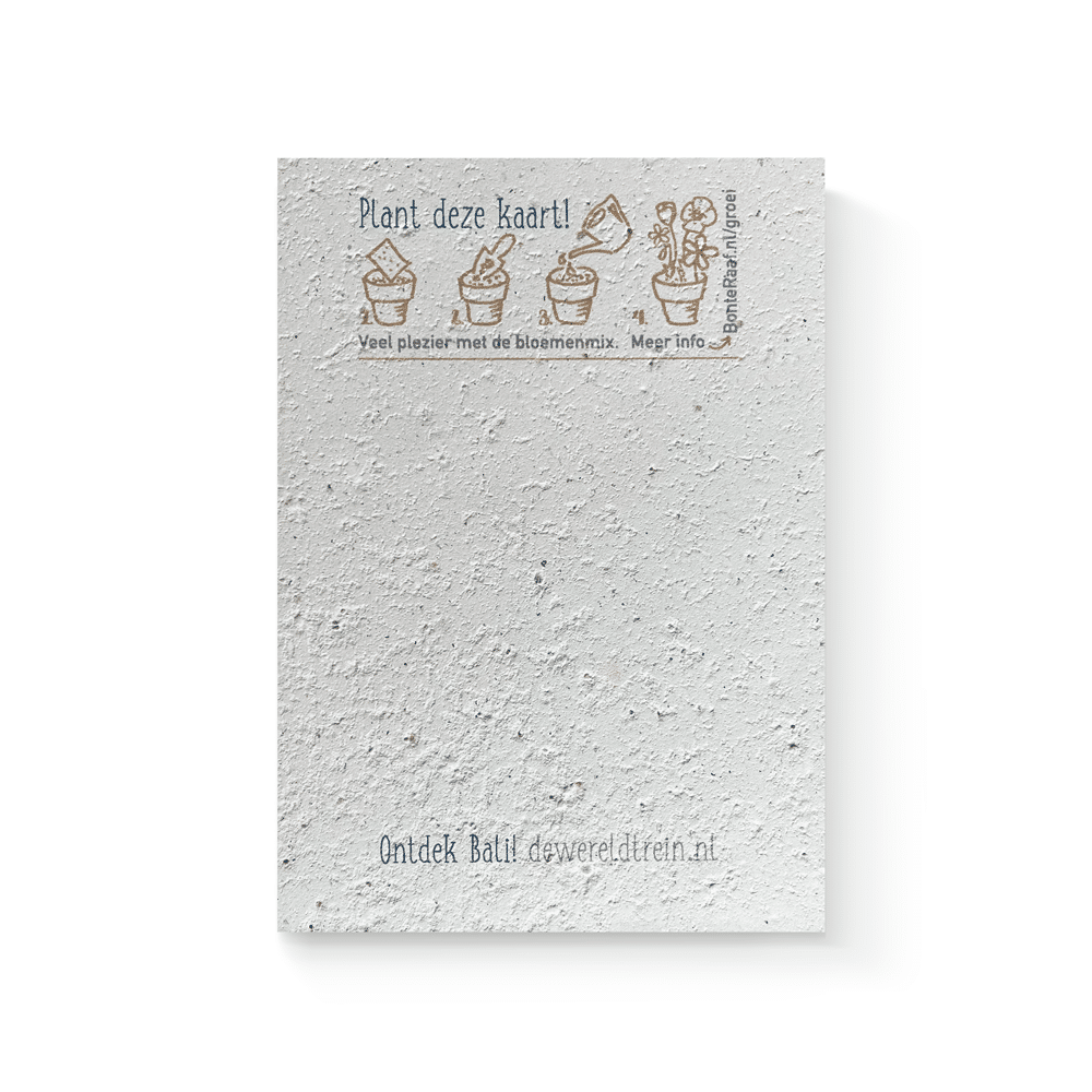 Groeikaart Bali - Afbeelding 2
